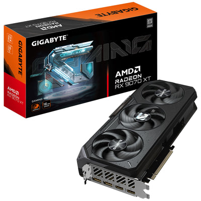 Gigabyte Radeon RX 9070 XT Gaming 16GB GDDR6 PCI-Express Graphics Card