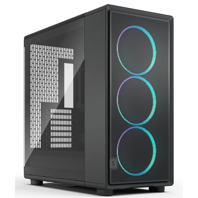 Fractal Epoch XL Mid Tower Case - Black TG RGB Light Tint