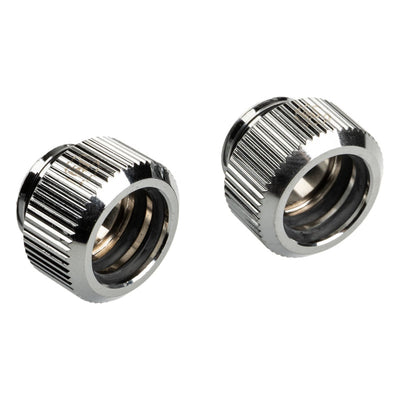Bitspower Touchaqua 12mm Hard Tubing Fittings - Silver (2 PCS )