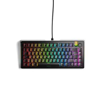 Glorious GMMK 3 PRO HE 75% Prebuilt Wired Gaming Keyboards Fox HE Switches Black - UK