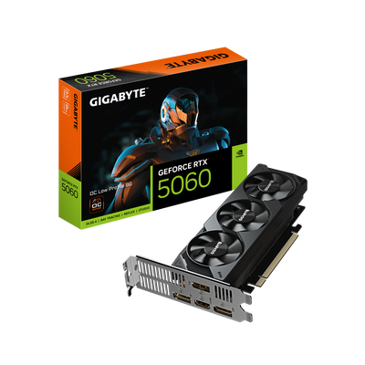 Gigabyte GeForce RTX 5060 OC Low Profile 8GB PCI-Express Graphics Card