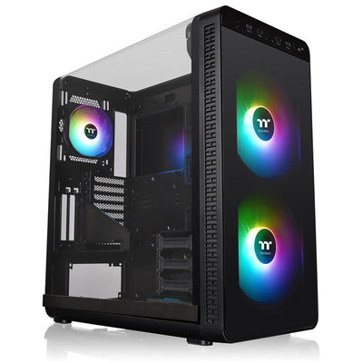 B Grade Thermaltake View 37 ARGB Midi Tower Case - Black