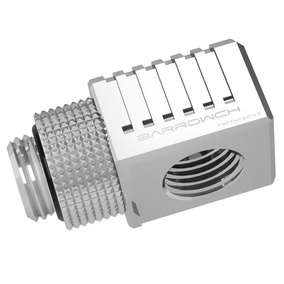 Barrow Special Adapter 90 Degree G1/4 Inch IG to G1/4 Inch IG - Silver