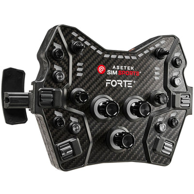 Asetek SimSports Forte GT Button Box V2 - Black orange