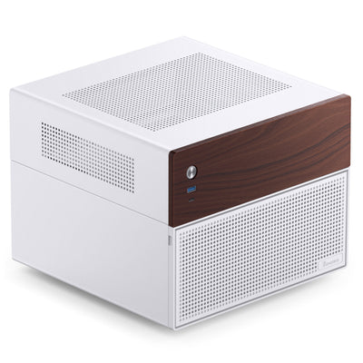 Jonsbo N4 mATX NAS Case - White