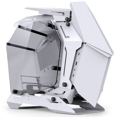 Jonsbo MOD-3 Mini Micro-ATX PC Showcase – White Tempered Glass