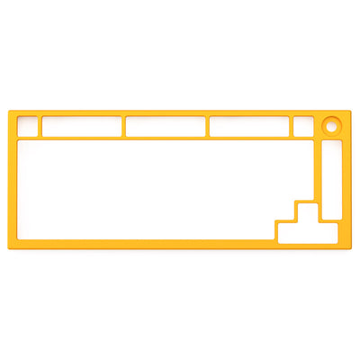 Glorious GMMK Pro Alternative Top Frame – Golden Yellow (GLO-ACC-P75-TF-GY)