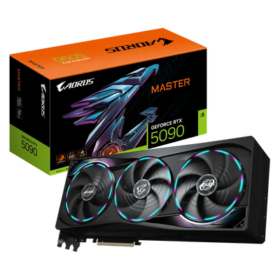 Gigabyte GeForce RTX 5090 Aorus Master 32GB GDDR7 PCI-Express Graphics Card