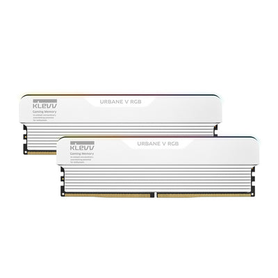 KLEVV URBANE V RGB 48GB (2x24GB) 6000MHz C30 DDR5 Dual Channel Kit - White