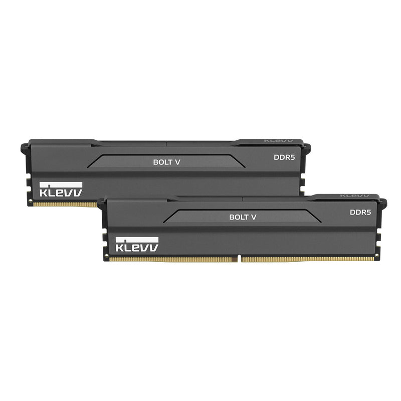 KLEVV BOLT V EXPO 32GB (2x16GB) 6000MHz C28 DDR5 Dual Channel Kit - Grey