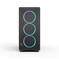 Fractal Epoch XL Mid Tower Case - Black TG RGB Light Tint
