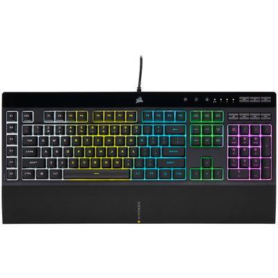 Corsair Gaming K55 RGB Keyboard Backlit RGB LED - UK Layout