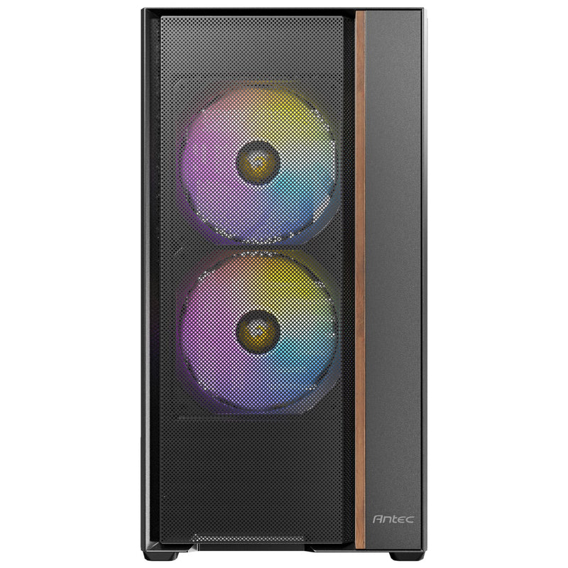 Antec Flux Rear High Airflow ATX Mid Tower Case - Black