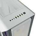 Corsair iCUE 5000T RGB Tempered Glass Mid-Tower Smart Case White (CC-9011231-WW)