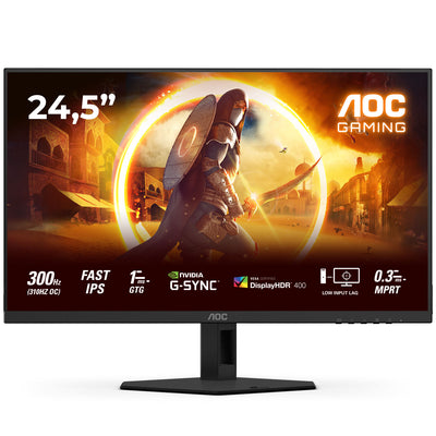 AOC 25" 25G4SRE 1920x1080 Fast IPS 300Hz 1ms Adaptive Sync HDR 400 Widescreen Gaming Monitor