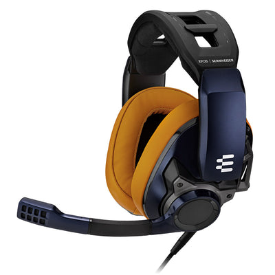 EPOS GSP 602 Premium Professional noise blocking Closed Acoustic Gaming Headset - Orange/Blue 3.5mm