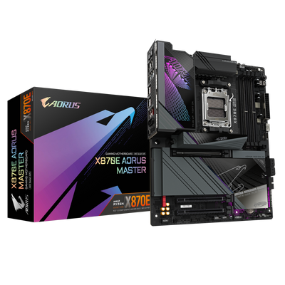 B Grade Gigabyte X870E Aorus Master (Socket AM5) DDR5 ATX Motherboard