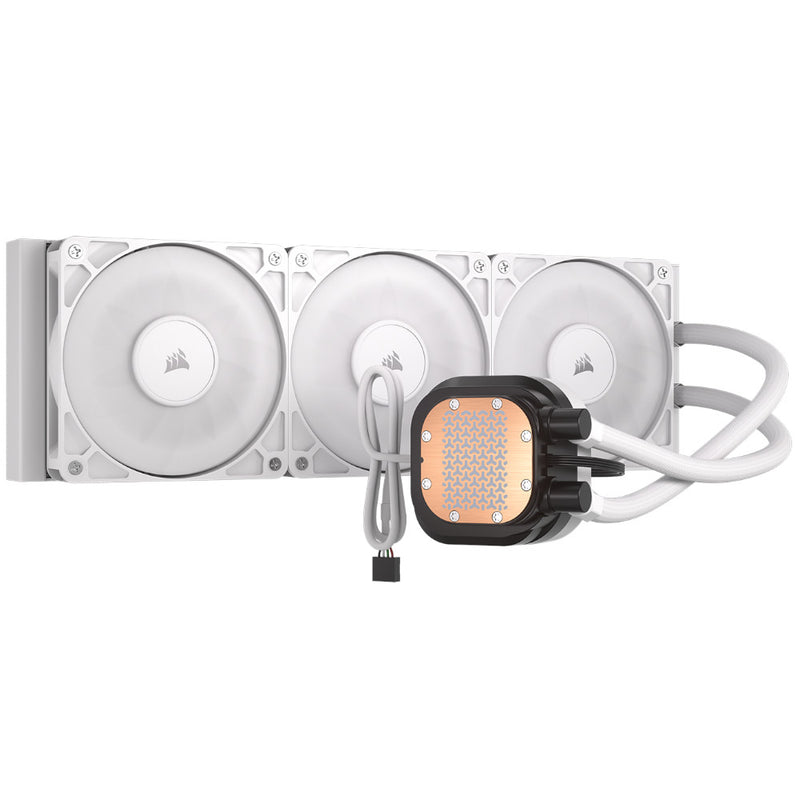 Corsair NAUTILUS 360 RS LCD White All In One CPU Cooler - 360mm