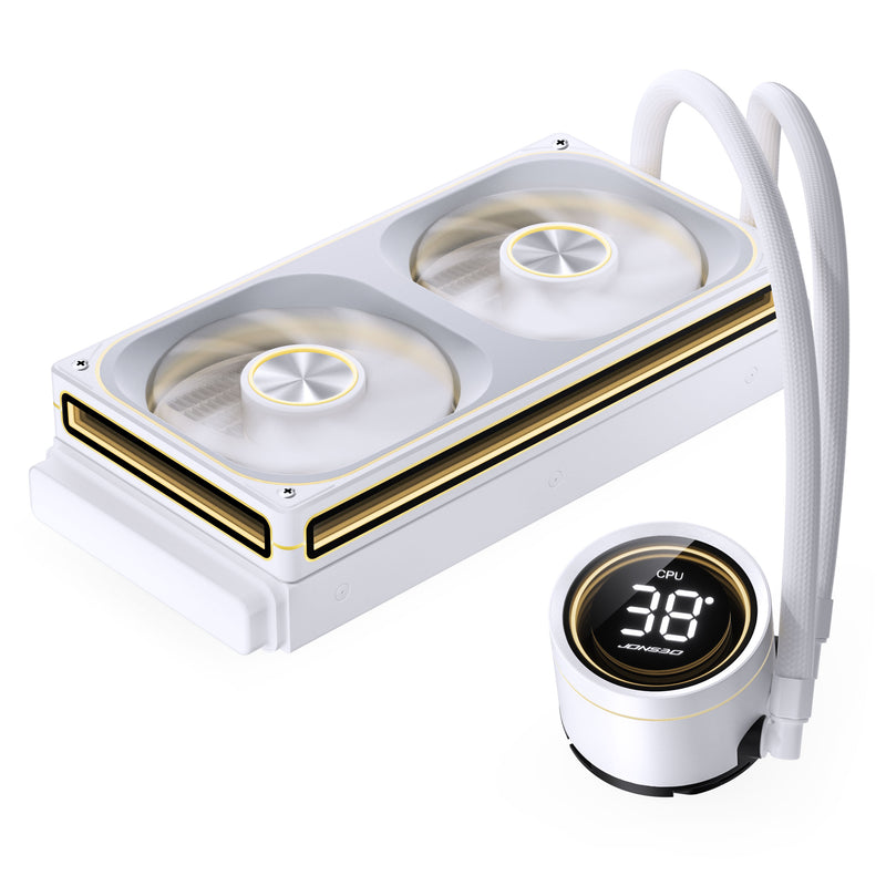 Jonsbo TH-240 ARGB White All In One CPU Cooler - 240mm