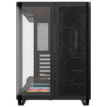 Corsair AIR 5400 LX-R RGB iCUE LINK Triple Chamber Mid-Tower PC Case - Black