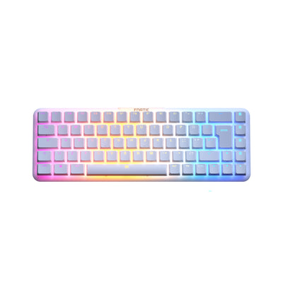 Fnatic STREAK65 PBT Mechanical Gaming Keyboard Fnatic LOW PROFILE SPEED White - UK Layout