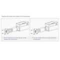 Barrow Digital OLED Display Flow and Temperature Sensor - White