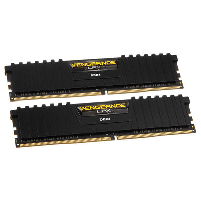 Corsair Vengeance LPX 16GB (2x8GB) DDR4 C16 3200MHz Dual Channel Kit - Black