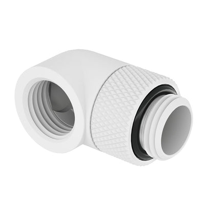 Barrow 90 Degree Rotary Fitting - White