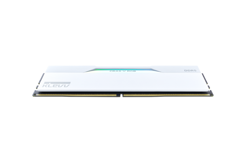 KLEVV CRAS V RGB EXPO 32GB (2x16GB) 6000MHz C30 DDR5 Dual Channel Kit - White