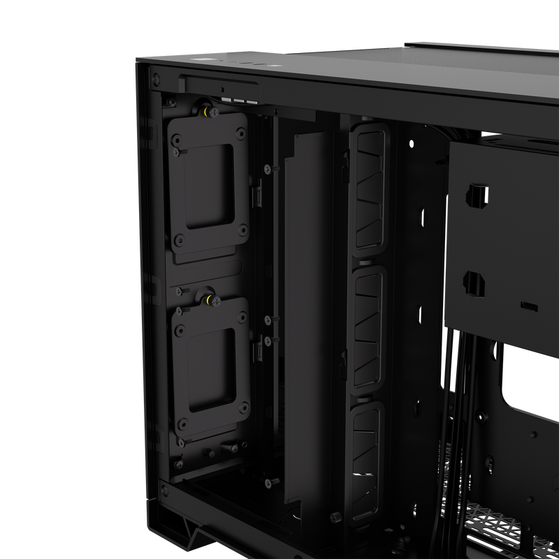 Corsair iCUE LINK 2500X RGB Micro ATX Dual Chamber PC Case - Black CC-9011267-WW