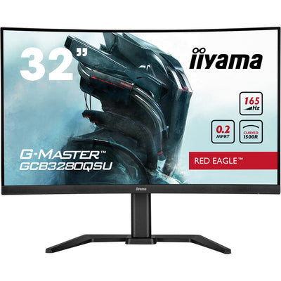 iiyama 32" G-Master GCB3280QSU-B2 2560x1440 VA 180Hz  0.2ms FreeSync Curved Widescreen Gaming Monitor