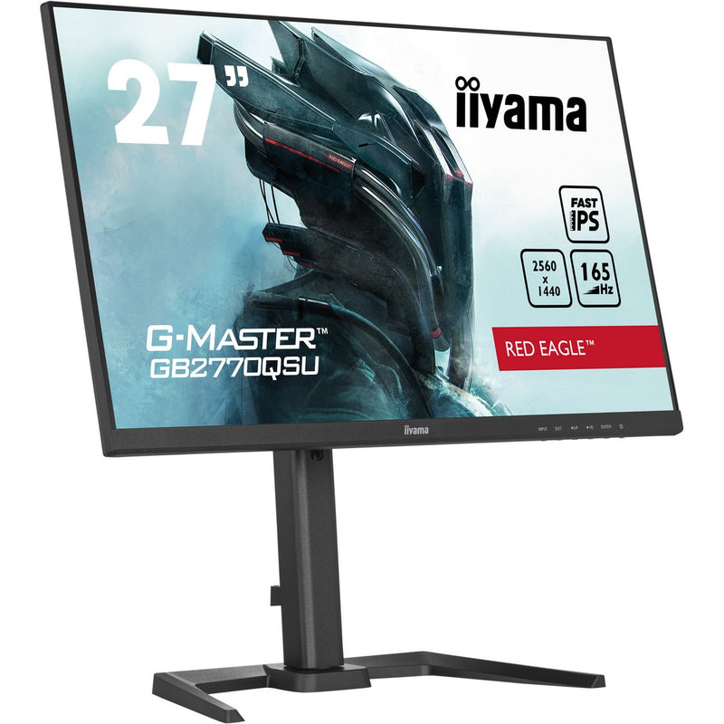 iiyama 27" G-Master GB2770QSU-B6 2560x1440 Fast IPS 180Hz 0.2ms FreeSync Widescreen Gaming Monitor