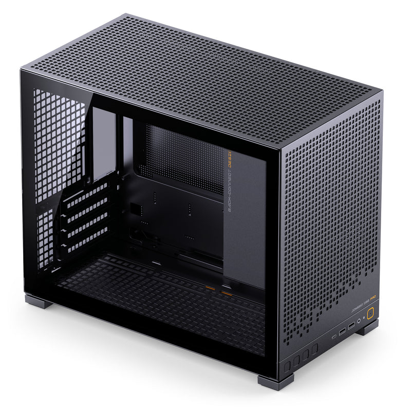 Jonsbo D32 PRO Tempered Glass mATX, Mini Case - Black