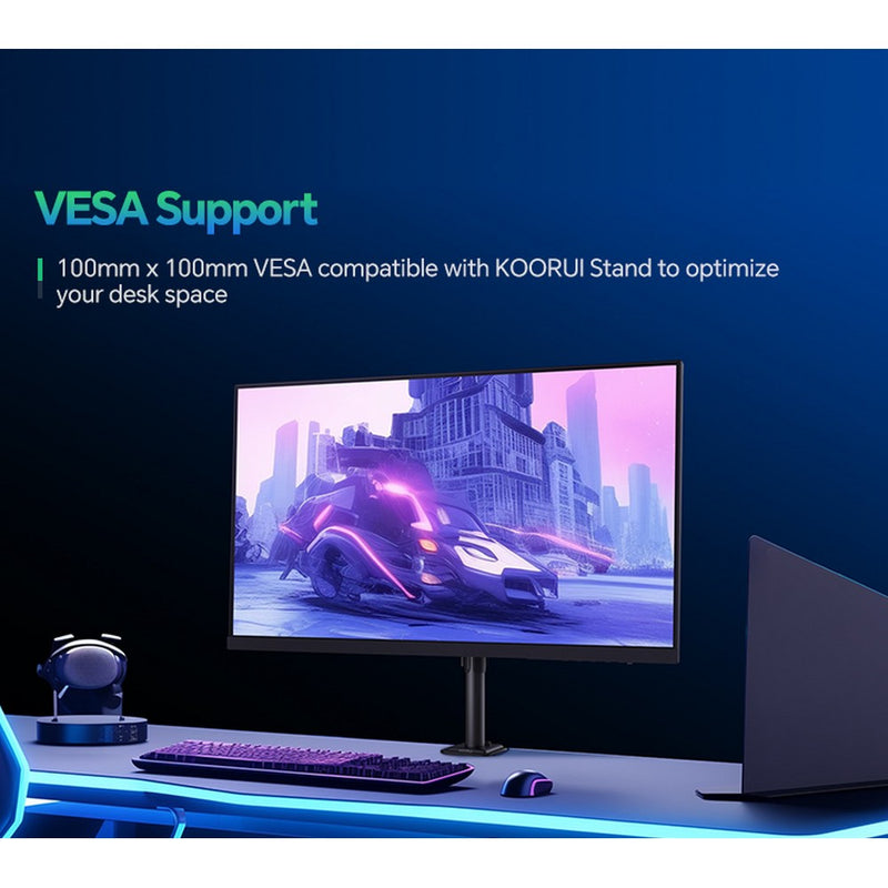 KOORUI 27"  E2741A 3840x2160 IPS 60Hz FreeSync Premium Widescreen Gaming Monitor