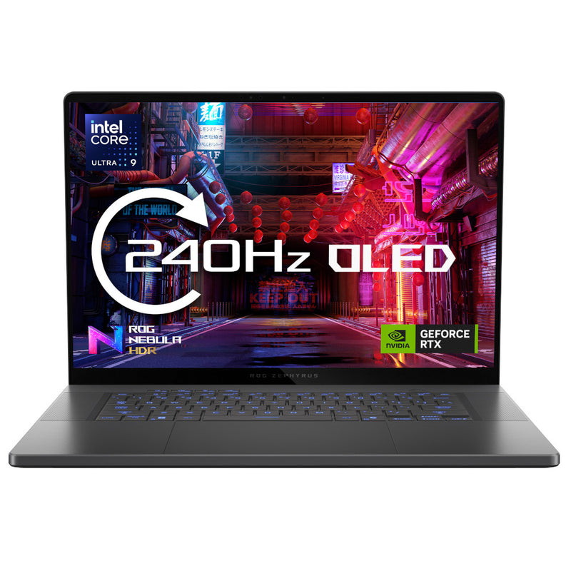 ASUS ROG Zephyrus G16 NVIDIA RTX 5090 64GB 16.0 WQXGA OLED 240Hz Intel Core Ultra 9 386H Gaming Laptop