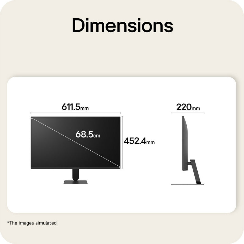 LG 27U411B-B 27" Full HD (1920x1080) IPS 144Hz  FreeSync Widescreen Gaming Monitor