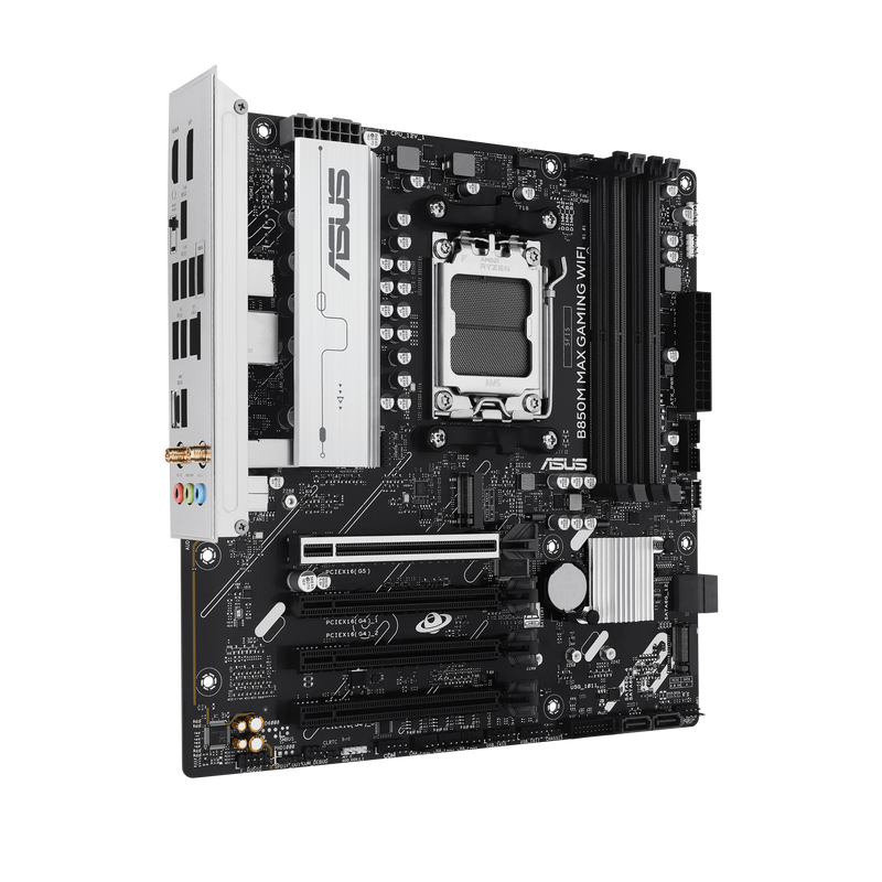 Asus B850M Max Gaming WIFI (Socket AM5) DDR5 Micro-ATX Motherboard