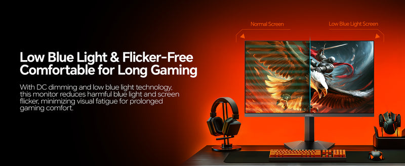 KOORUI 27" G2721P 2560x1440 IPS 200Hz 1ms Adaptive Sync HDR400 Widescreen Gaming Monitor