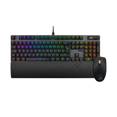 ASUS ROG Strix Scope II X and Impact III Wireless Keyboard and Mouse Bundle