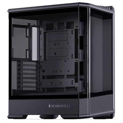 Jonsbo D400 Mid-Tower, ATX, Tempered Glass - Black