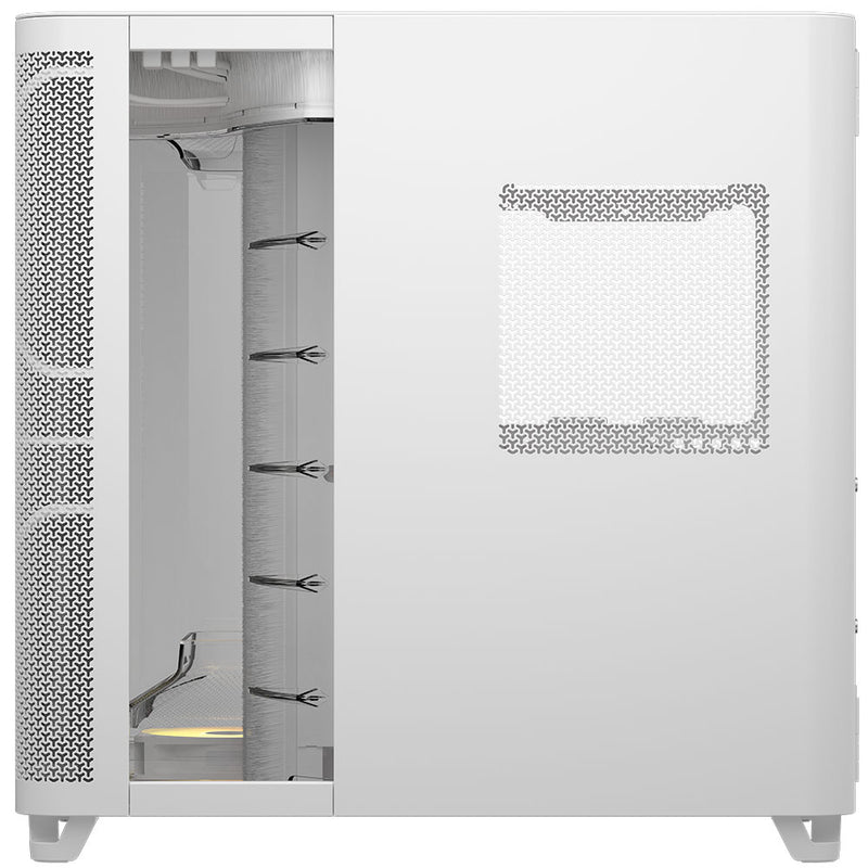 Corsair AIR 5400 RS-R ARGB Triple Chamber Mid-Tower PC Case - White