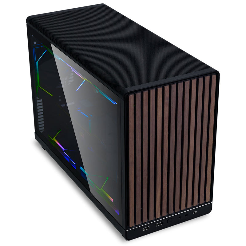 Lian Li A3-mATX Tempered Glass Micro-ATX Case (Black)