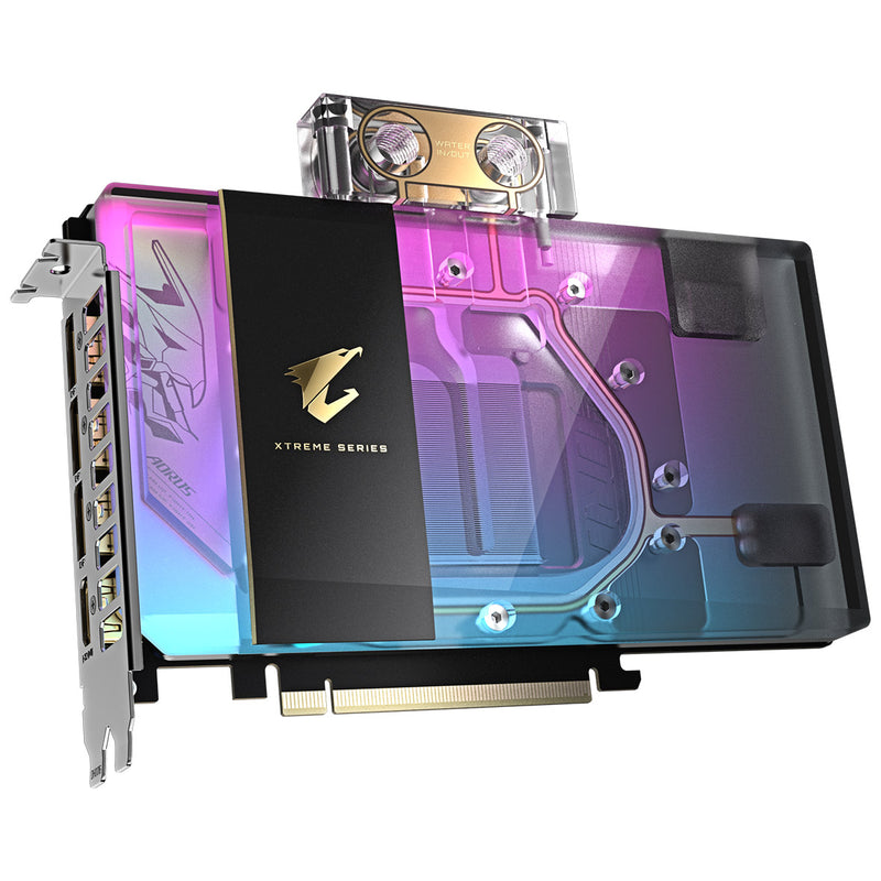 Gigabyte GeForce RTX 5080 Aorus Xtreme Waterforce WB 16GB GDDR7 PCI-Express Graphics Card