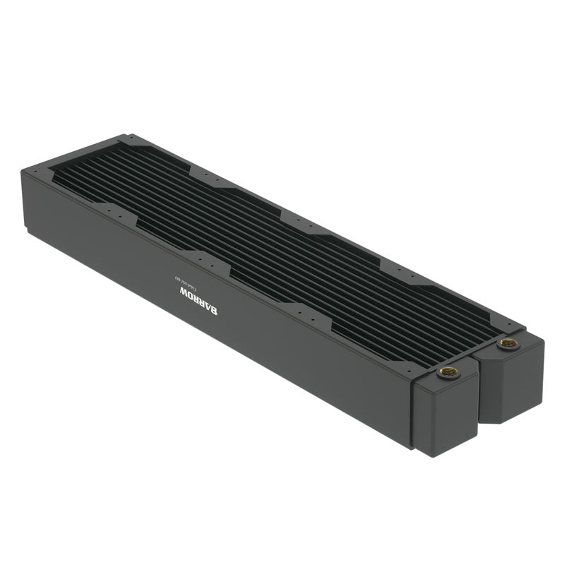 Barrow Dabel-60d 480mm Quad Fan Radiator with 60mm Depth - Black