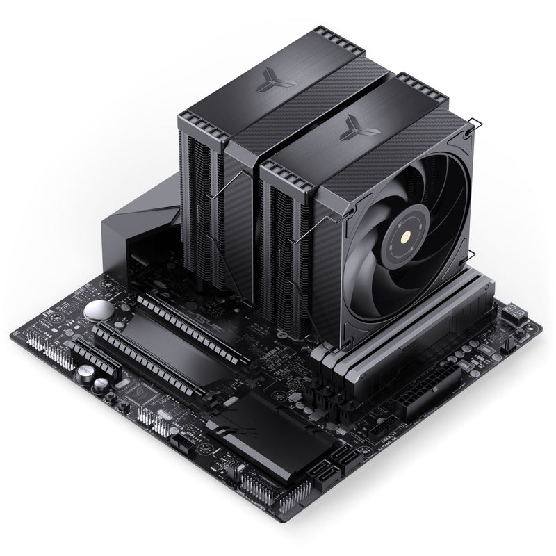 Jonsbo HX6280 RGB Black Dual Tower CPU Cooler -  130mm