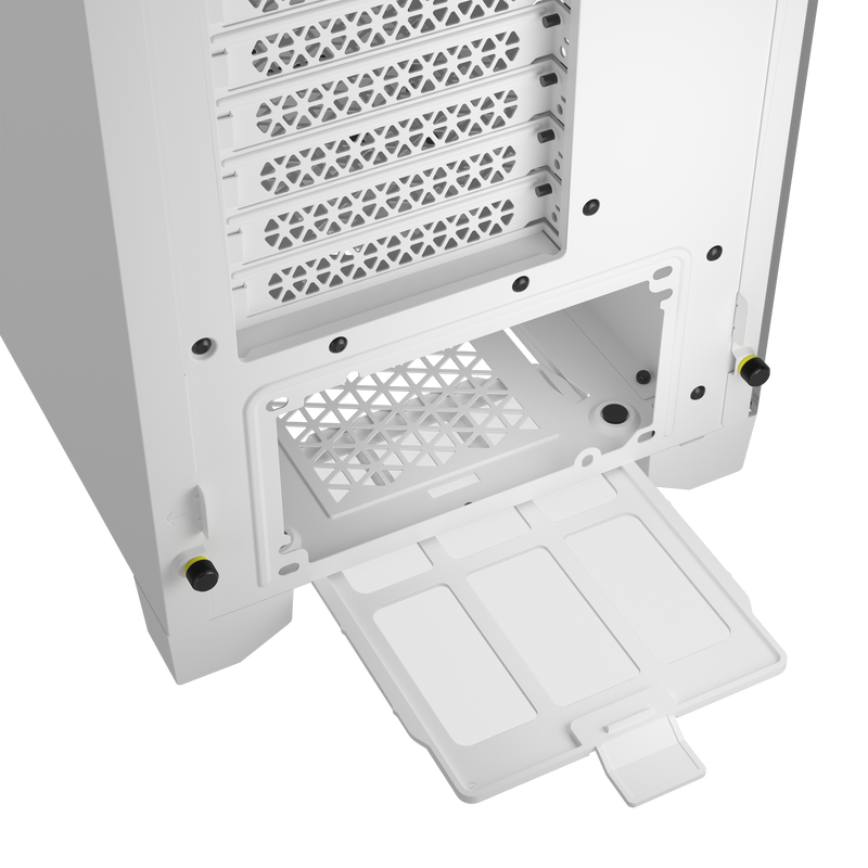 Corsair 3000D RGB Tempered Glass Mid-Tower - White