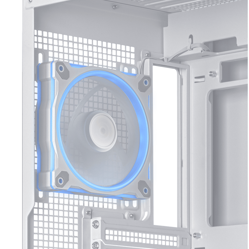 Asus A31 PLUS TG ARGB Mid Tower Case - White