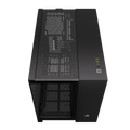 Corsair iCUE LINK 2500X RGB Micro ATX Dual Chamber PC Case - Black CC-9011267-WW