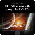 LG UltraGear 45GX900A-B 45" 3440x1440 WOLED 240Hz FreeSync/G-SYNC Curved Ultrawide Gaming Monitor