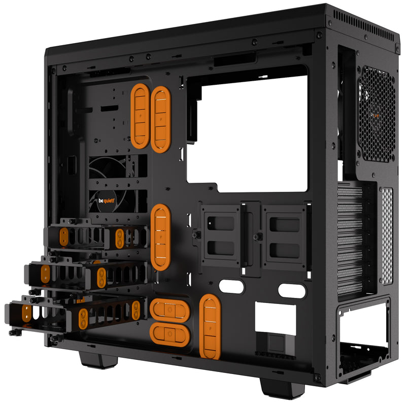 be quiet! Pure Base 600 Midi Tower Case - Orange Window